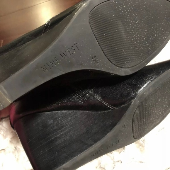 Women’s Nine West Wedge Boot Size 8.5 - Picture 6 of 7